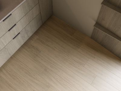 Замковый ламинат 100% натуральный, состоит из осины и березы 50/50, толщина 8 мм., водостойкий (72 часа защиты от воды), 34 класс износостойкости/AC6, ударопрочный. Структура N натуральные поры